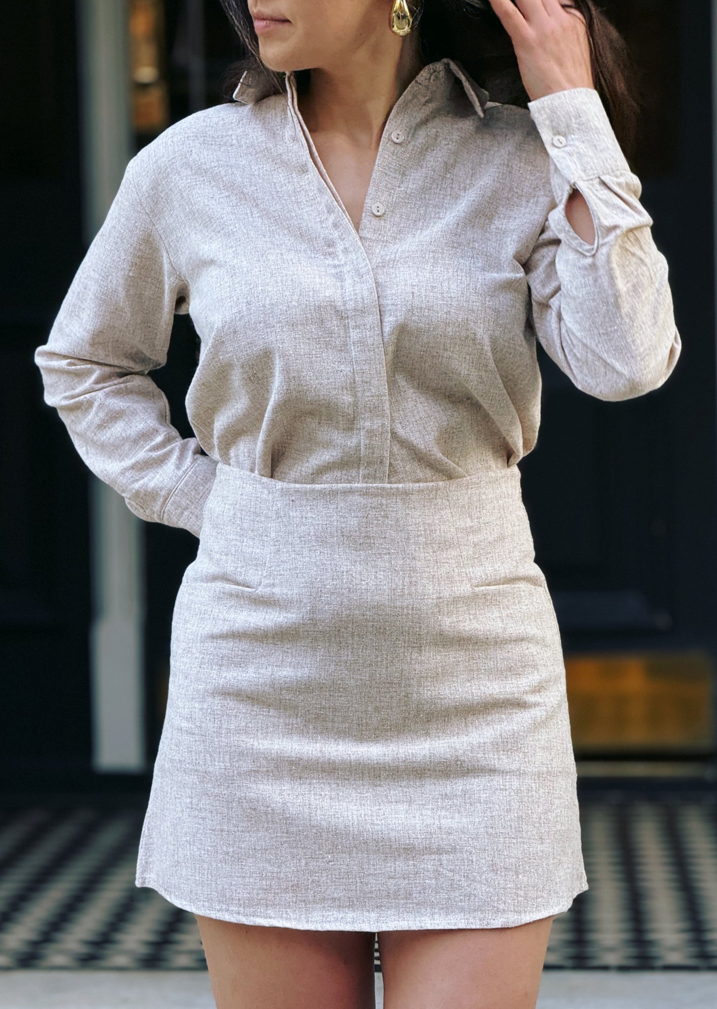 Beige Summer Set